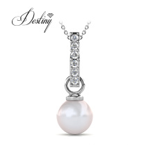 Women Jewelry Large Pearl Pendant Necklace Mother Day Gifts 2021